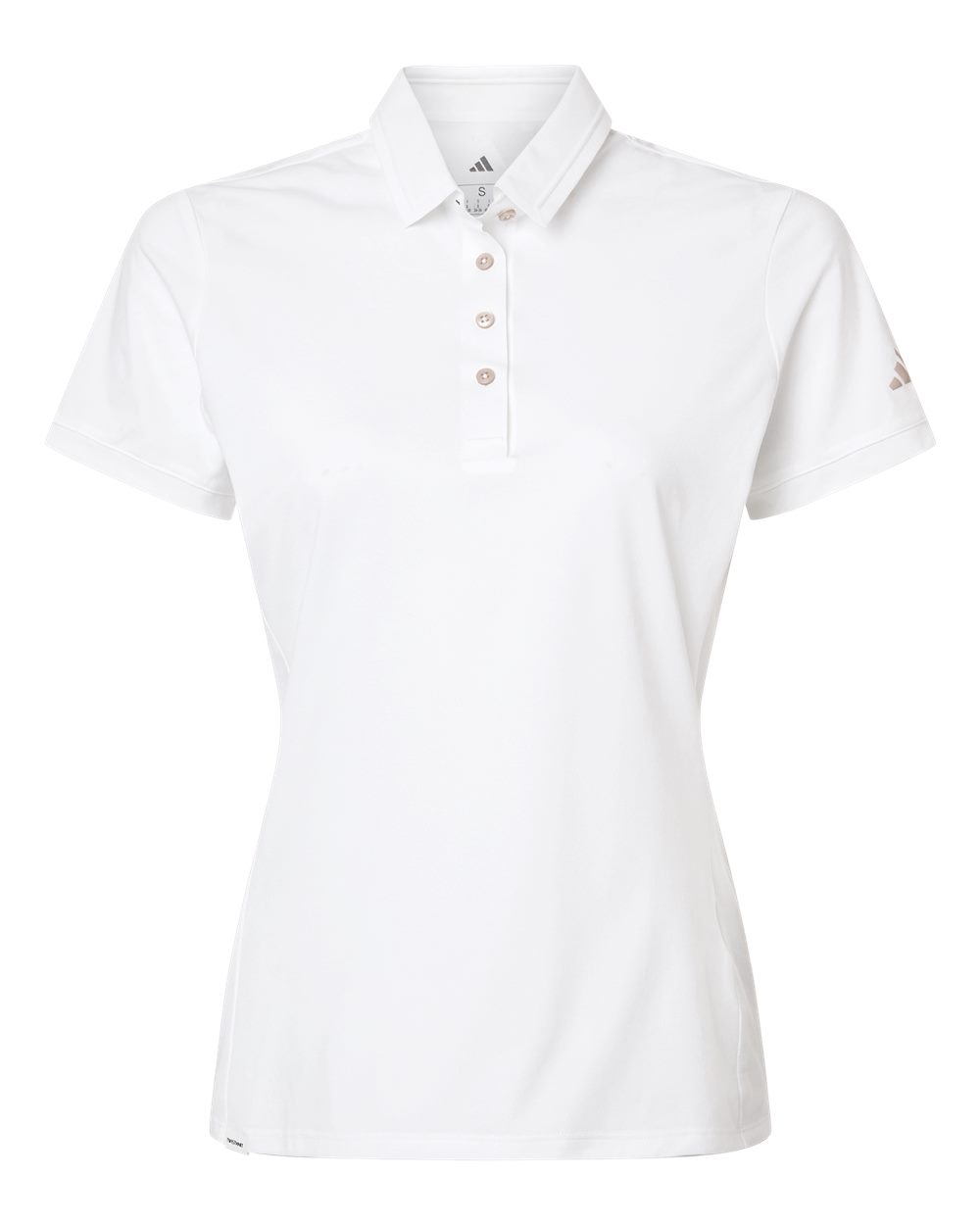 Adidas Women's Ultimate365 Tour Twistknit Polo. A1016 - White