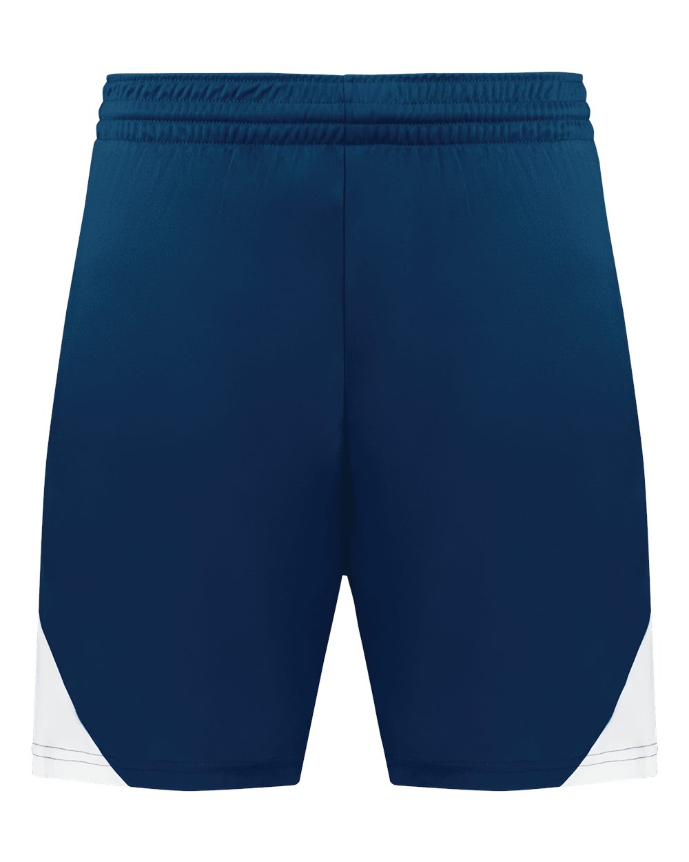 Augusta Sportswear Men's Step-Back Basketball Shorts. 1736 - Navy/ White