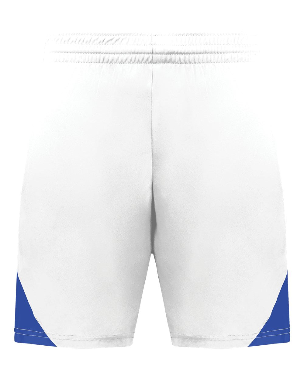 Augusta Sportswear Men's Step-Back Basketball Shorts. 1736 - White/ Royal