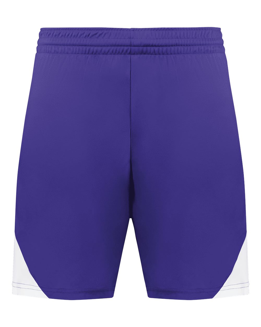 Augusta Sportswear Youth Step-Back Basketball Shorts. 1737 - Purple/ White
