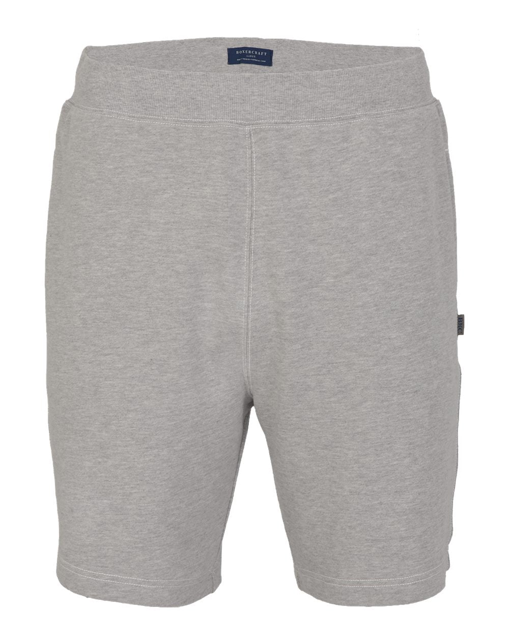 Boxercraft Men's French Terry Shorts. BM6501 - Oxford Heather