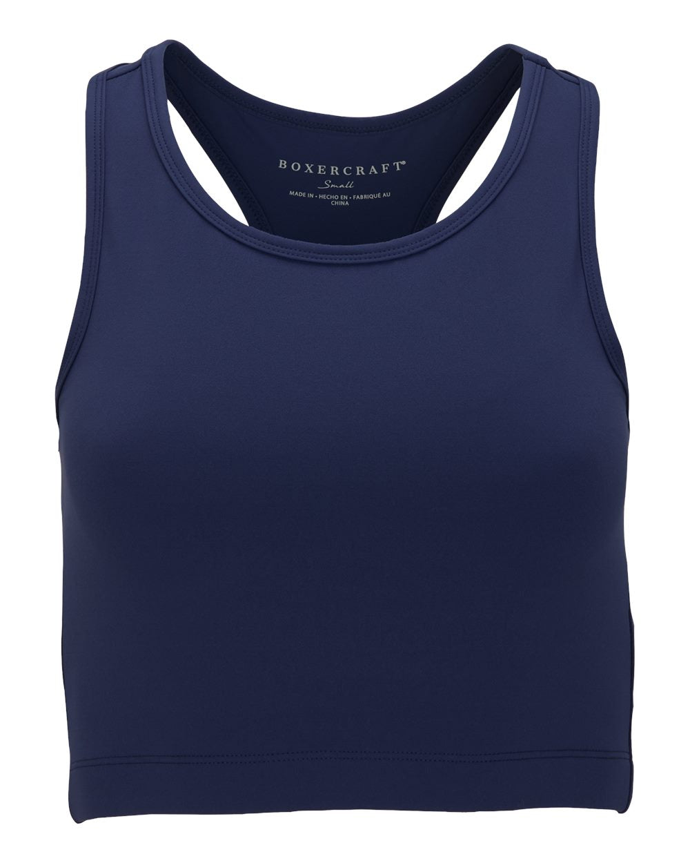 Boxercraft Women's Zen Sport Tank Top. BW2703 - Navy