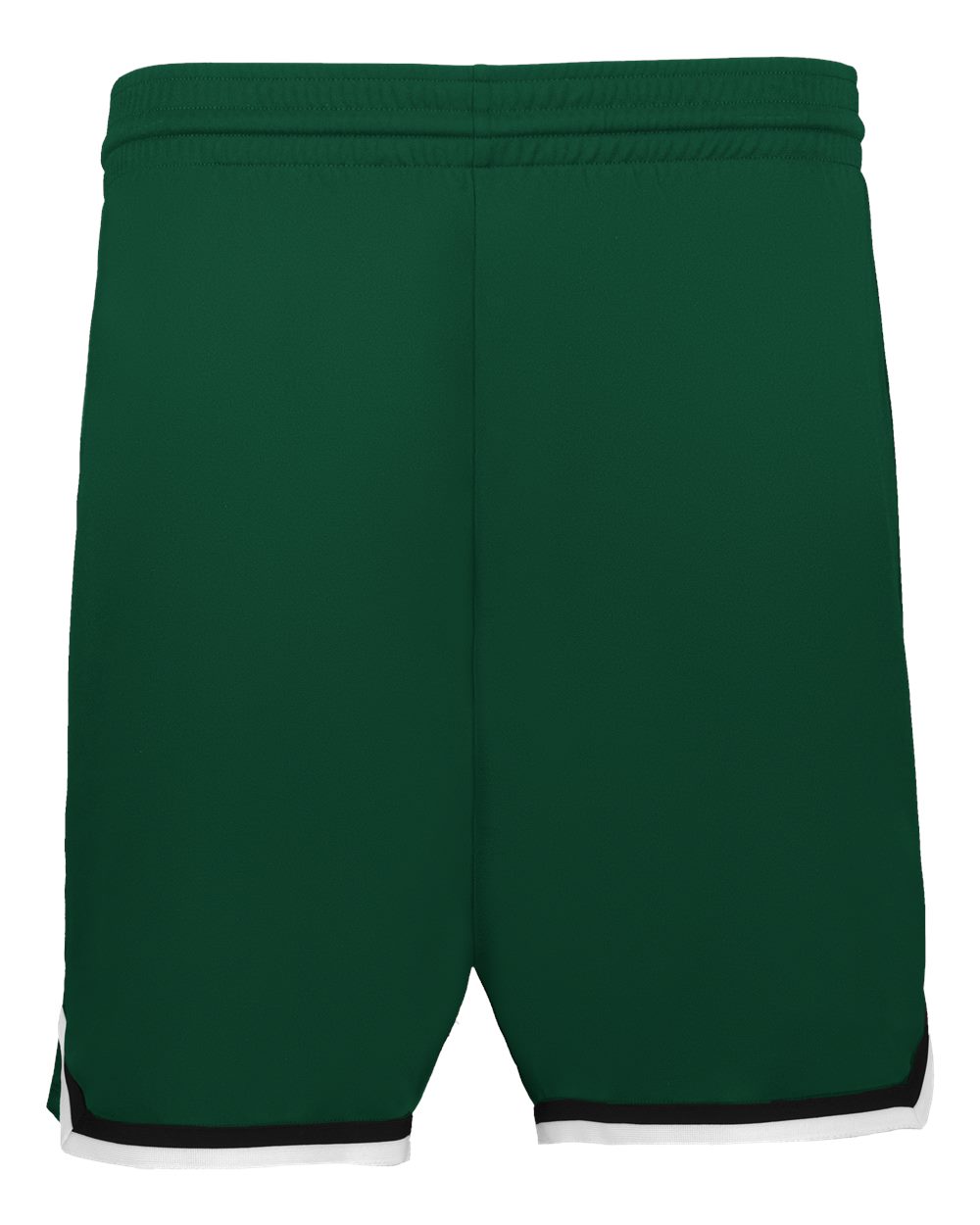 Alleson Athletic Men's Retro Basketball Shorts. A52000 - Forest/ Black/ White