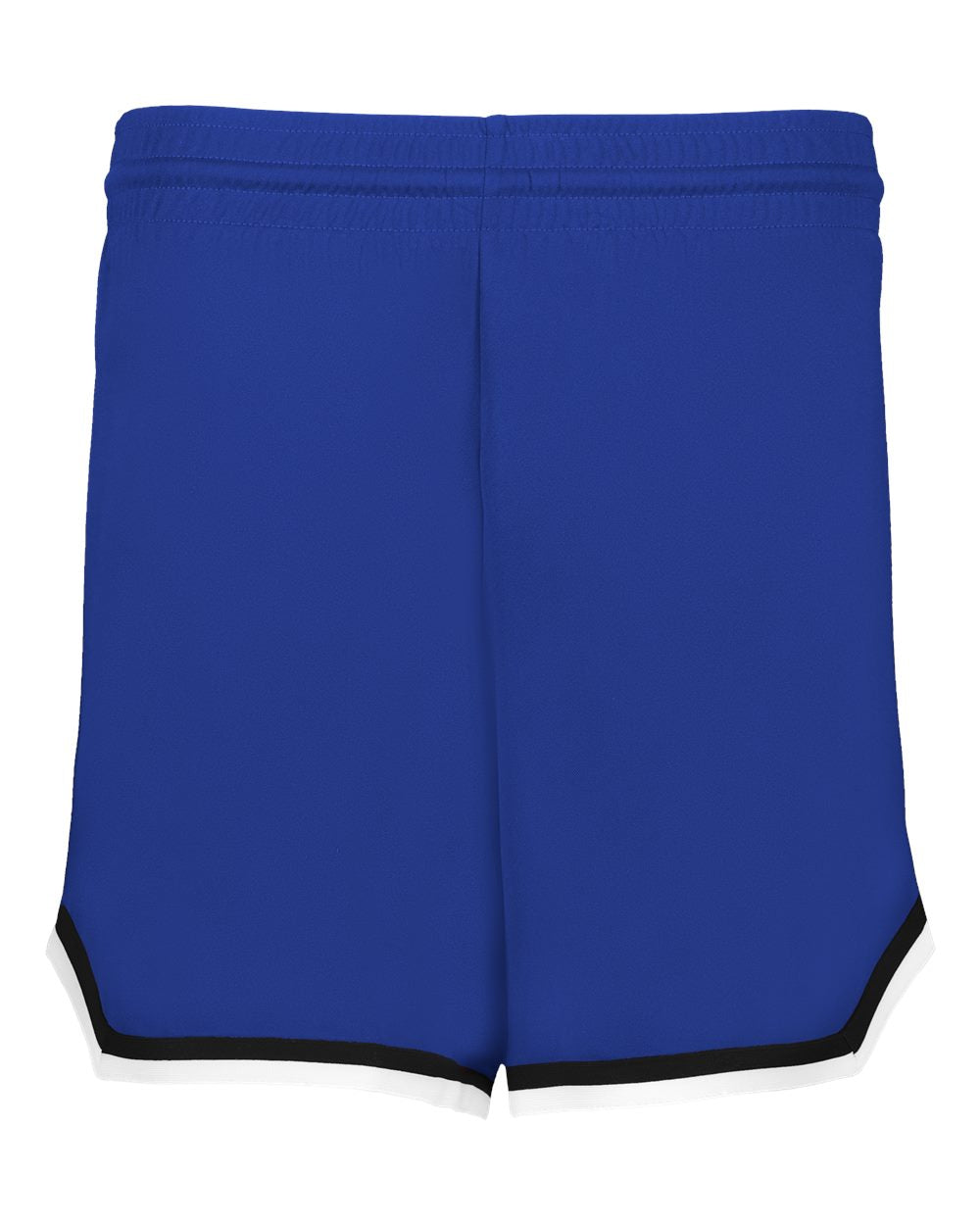 Alleson Athletic Women's Retro Basketball Shorts. A56000 - Royal/ Black/ White