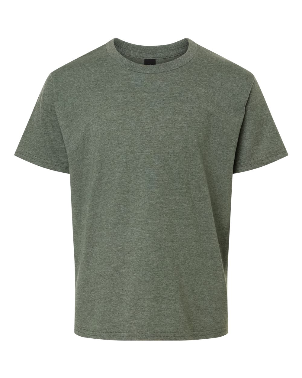 Gildan Youth Softstyle® T-Shirt. 64000B - Heather Military Green