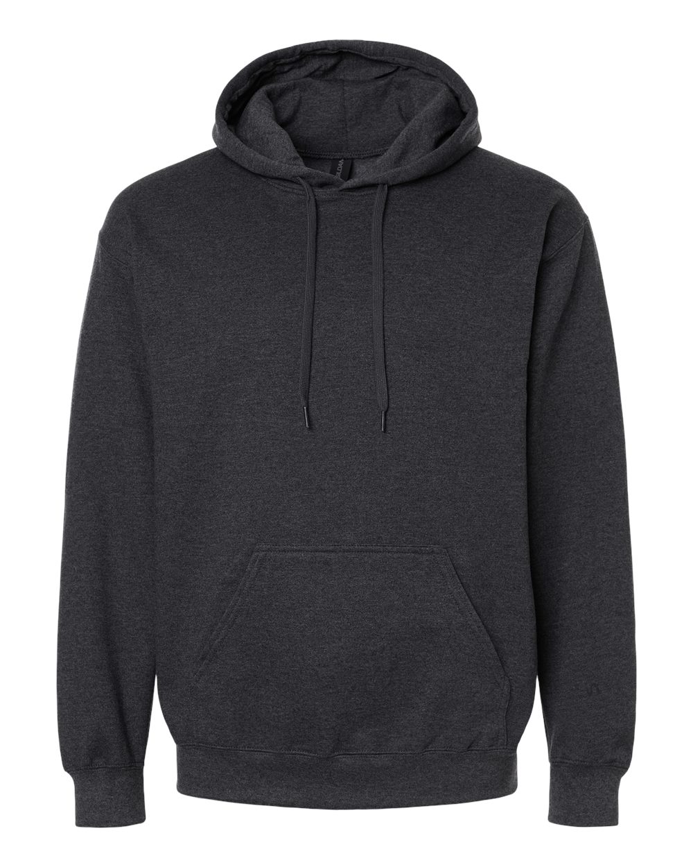 Gildan Unisex Softstyle® Midweight Hooded Sweatshirt. SF500 - Heather Black