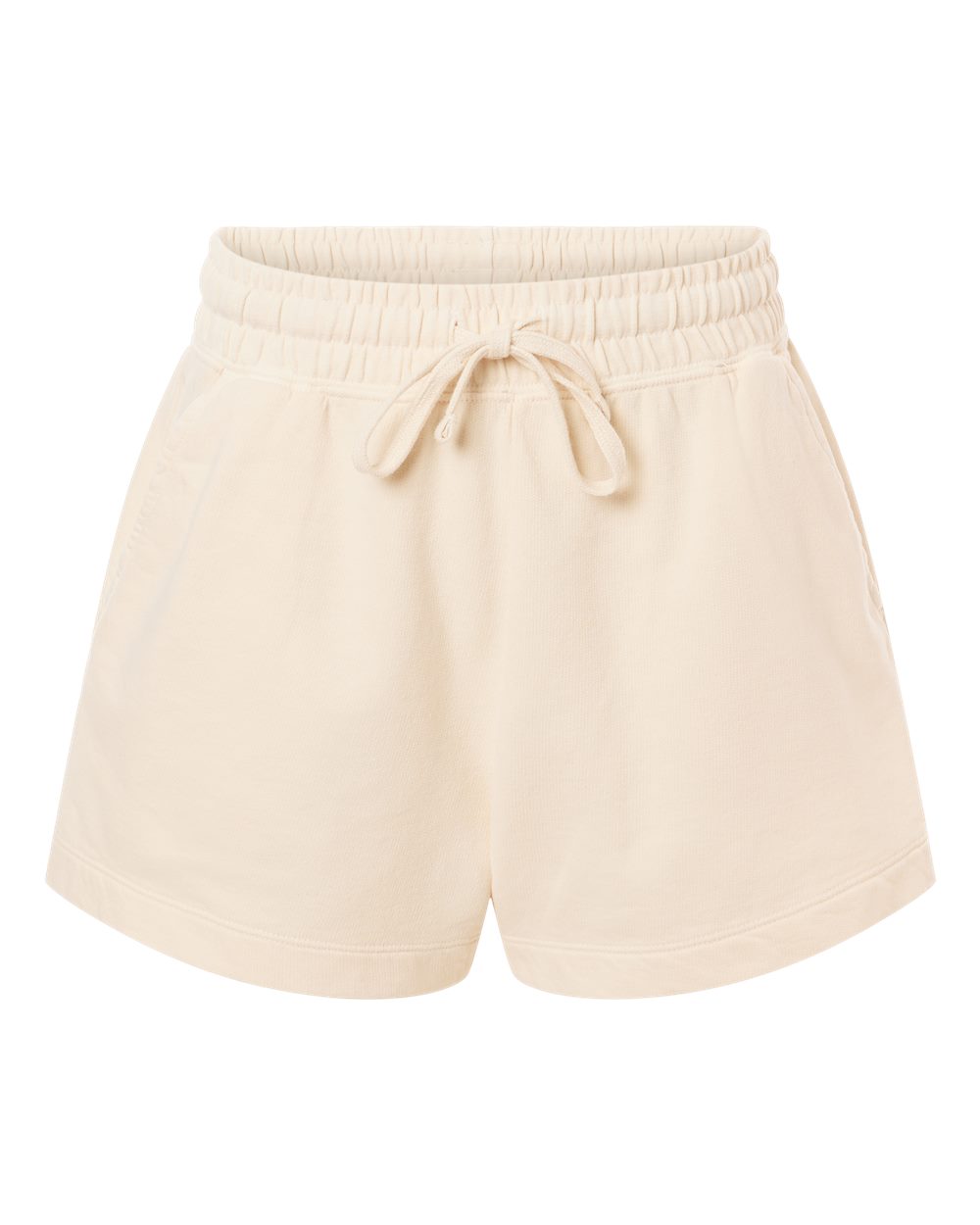 Comfort Colors Women’s Garment-Dyed Lightweight Sweat Shorts. 1468L - Ivory