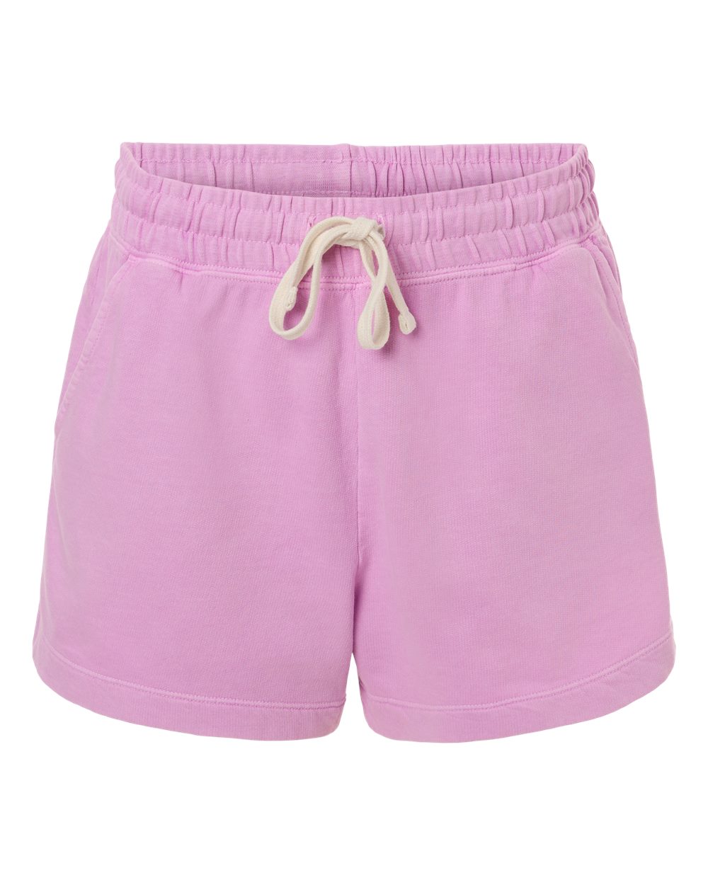 Comfort Colors Women’s Garment-Dyed Lightweight Sweat Shorts. 1468L - Rose Quartz