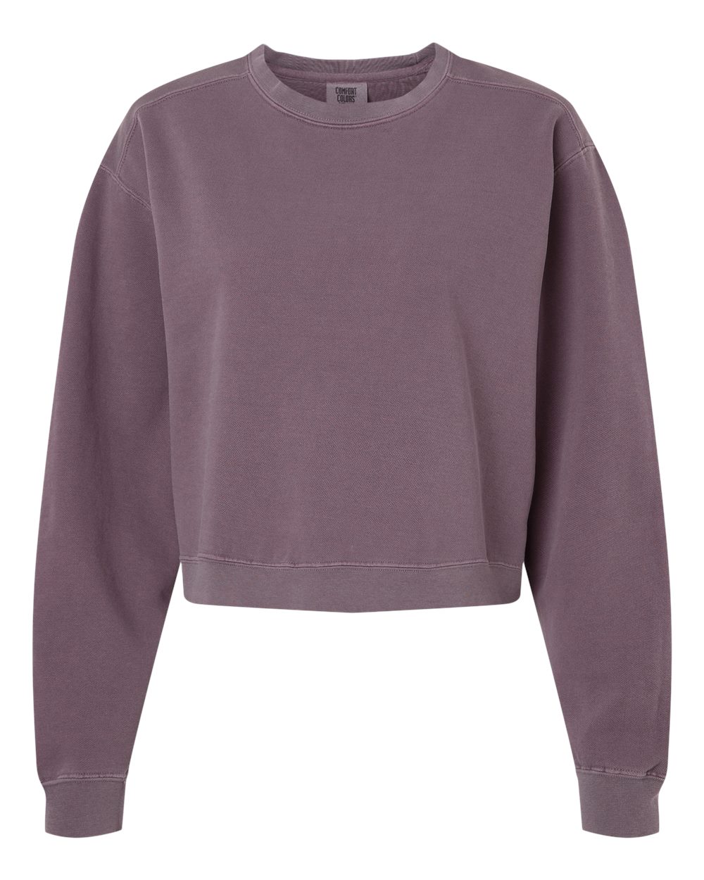 Comfort Colors Women's Garment-Dyed Mid-Length Crewneck Sweatshirt. 1566L - Dusk