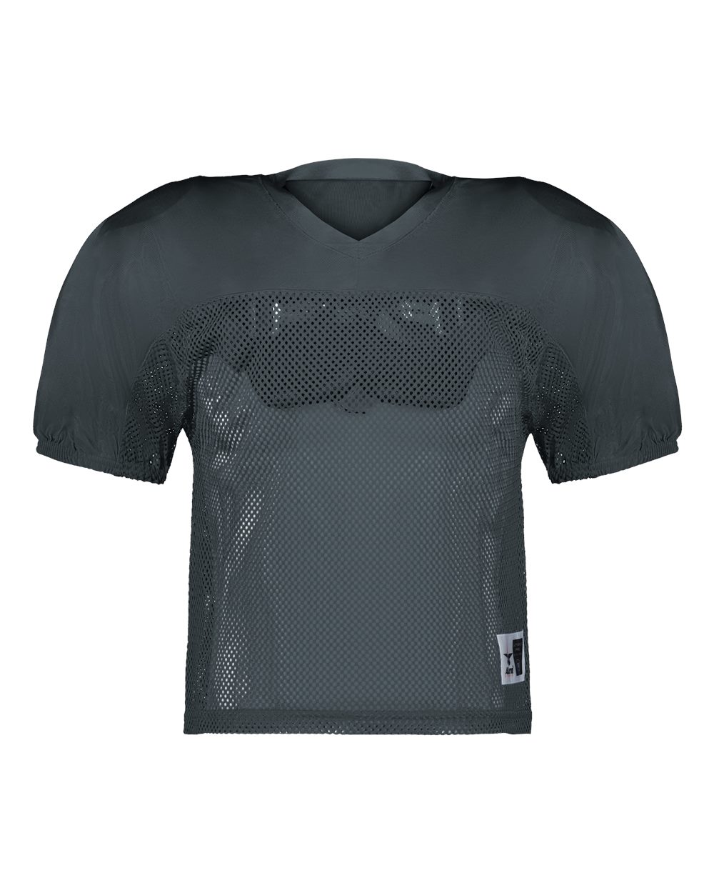 Alleson Athletic Men's Practice Mesh Football Jersey. 712 - Charcoal
