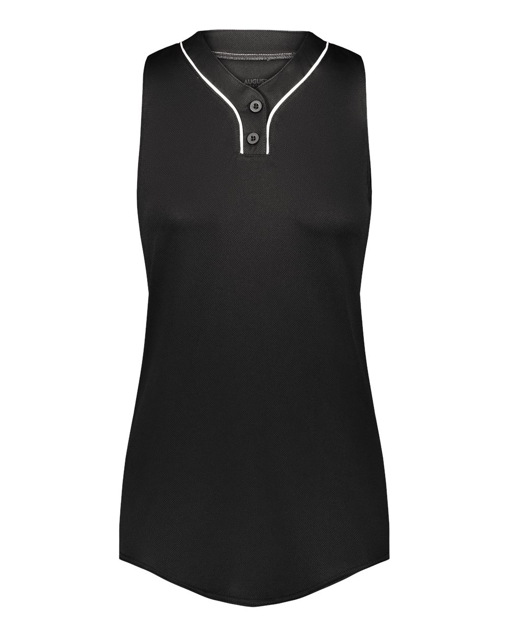 Augusta Sportswear Girls' Cutter Jersey. 6914 - Black/ White