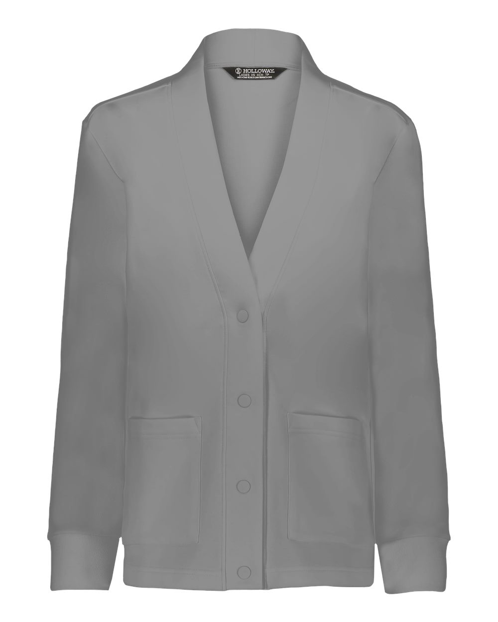 Holloway Women's Heritage Prep Cardigan. 223781 - Athletic Heather