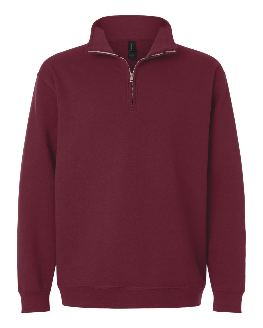 Gildan Unisex Heavy Blend™ Quarter-Zip Sweatshirt. 18810 - Maroon