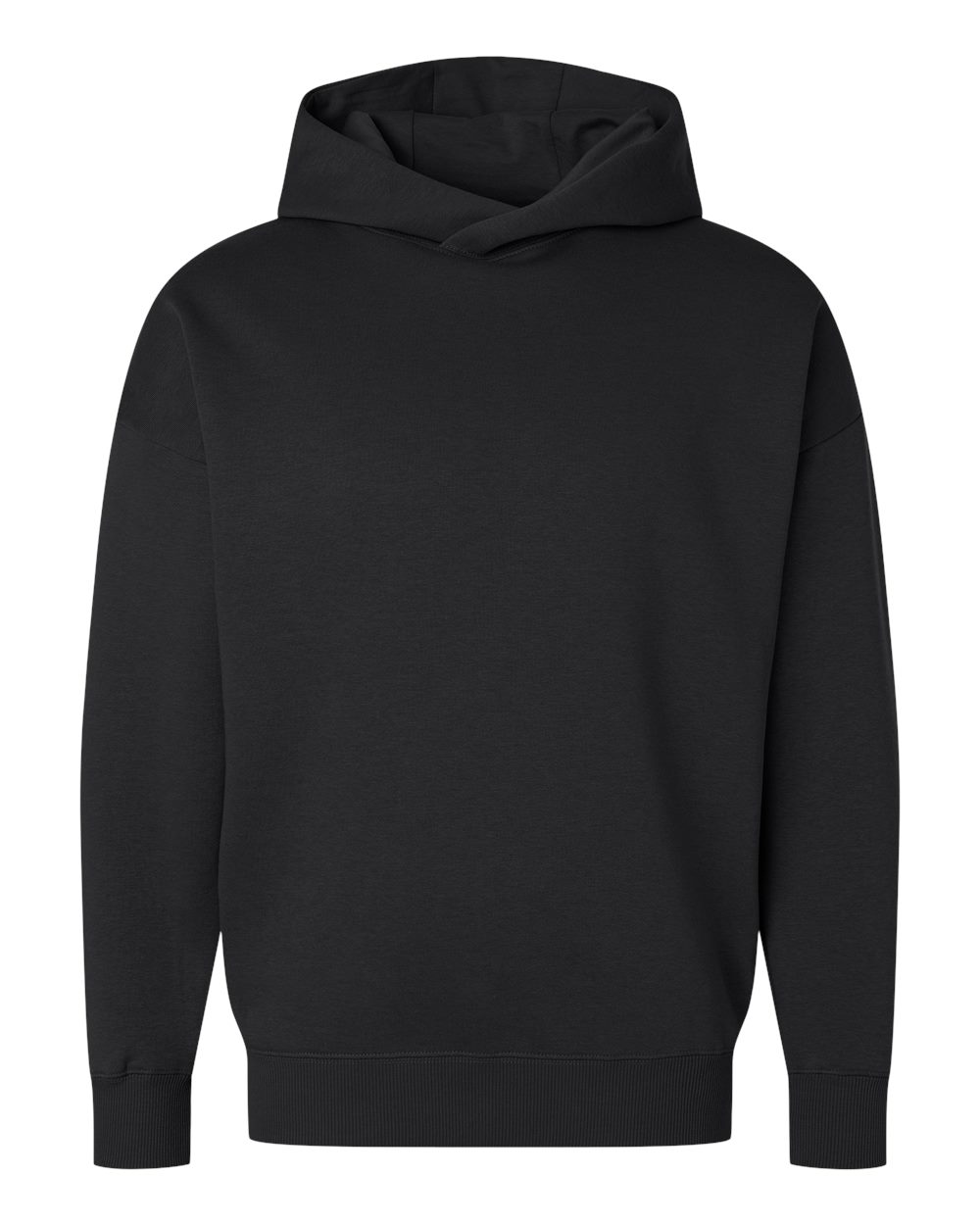 LAT Unisex Heavyweight Hoodie Sweatshirt. 6956 - Black