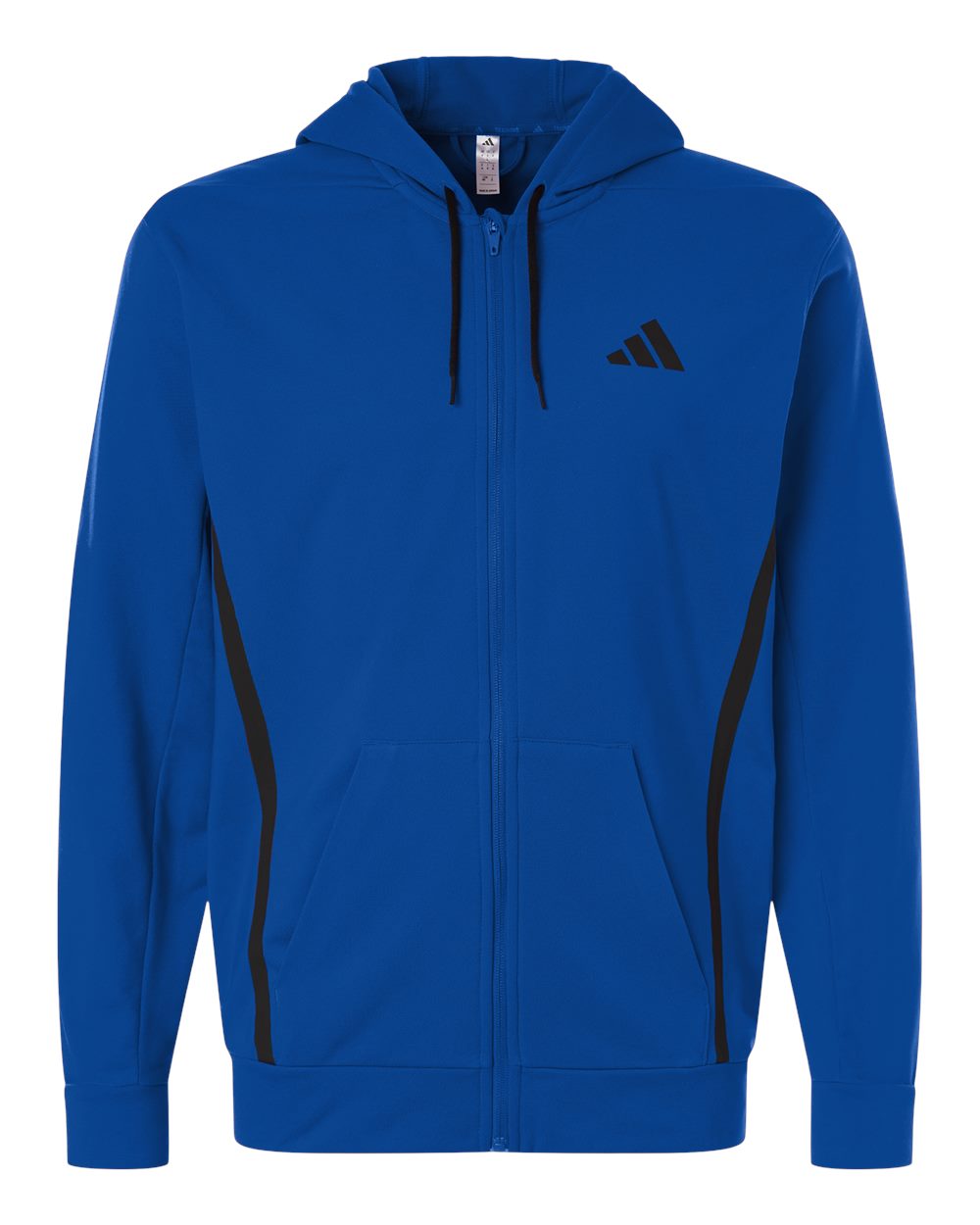 Adidas Men's Game & Go Fleece Full-Zip Hooded Sweatshirt. AT208 - Team Royal Blue