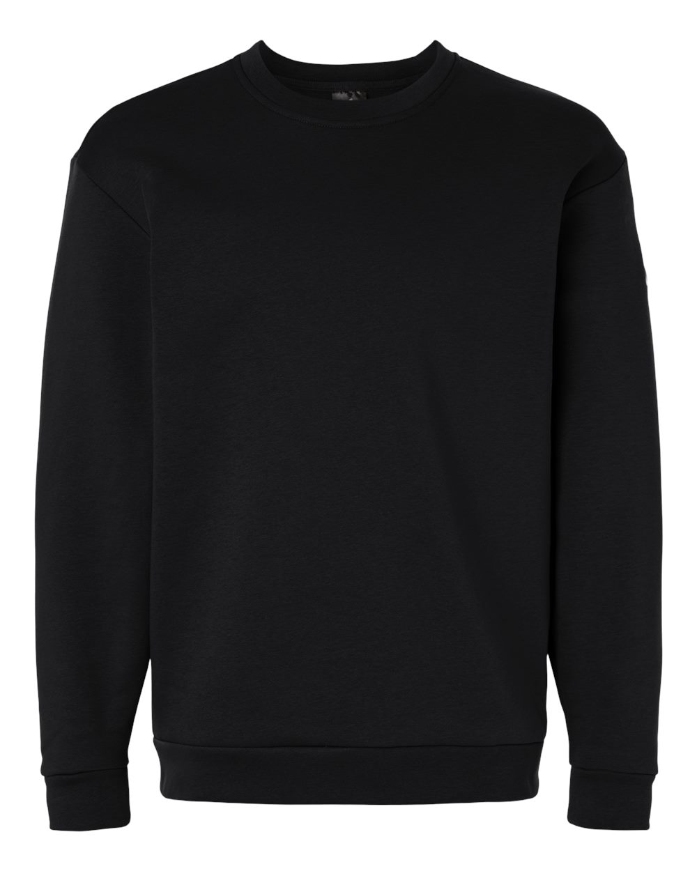 Adidas Men's Fleece Crewneck Sweatshirt. AT200 - Black/ White