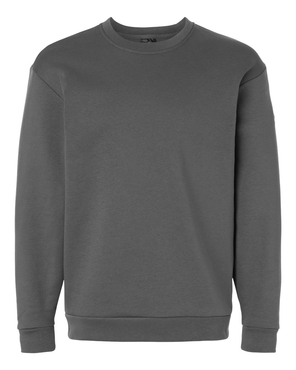 Adidas Men's Fleece Crewneck Sweatshirt. AT200 - Team Grey Four/ White