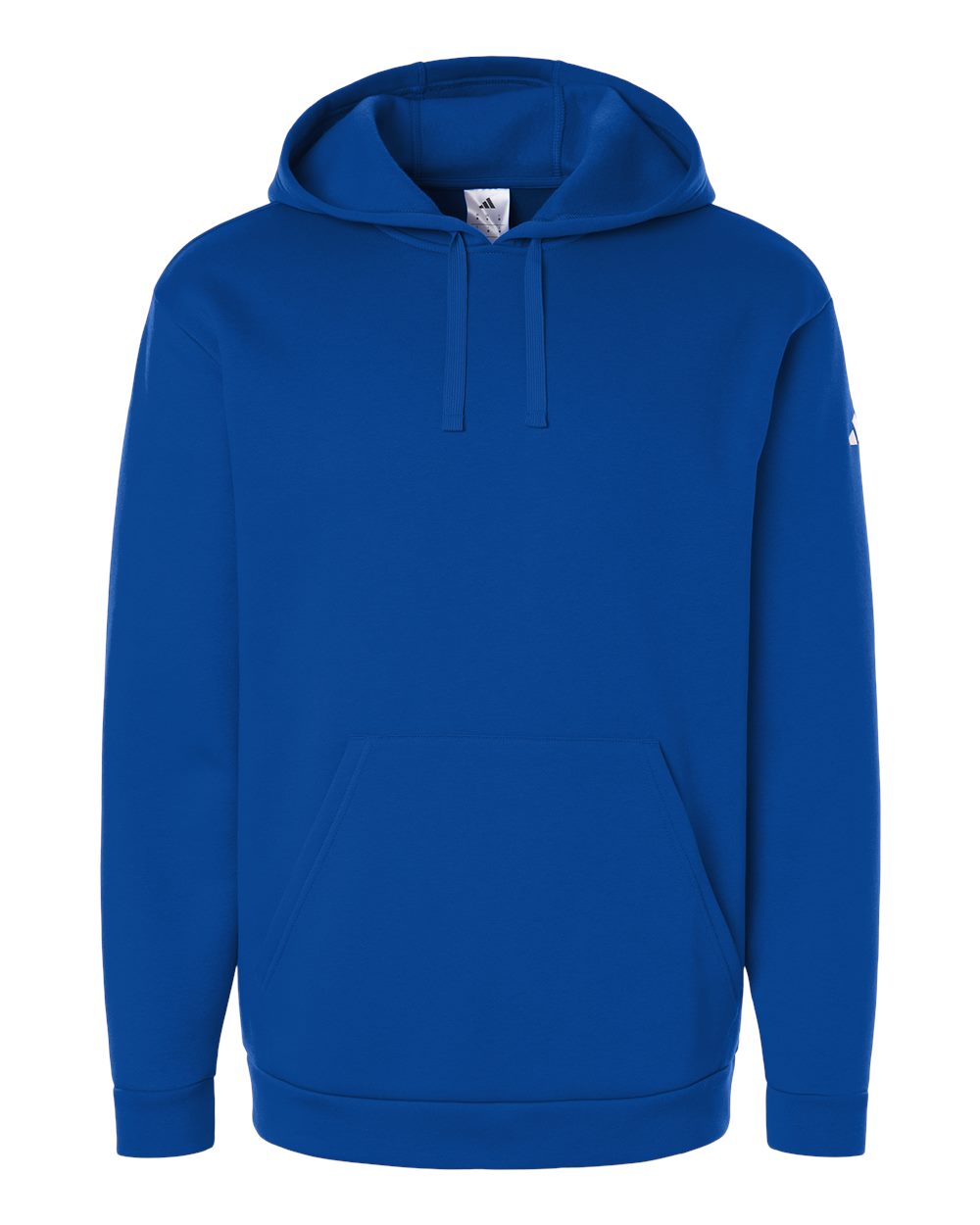 Adidas Men's Fleece Hooded Sweatshirt. AT203 - Team Royal Blue/ White