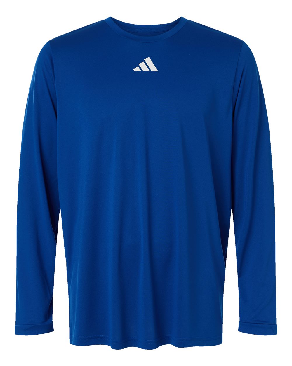 Adidas Men's Pregame Long Sleeve T-Shirt. AT104 - Team Royal Blue/ White