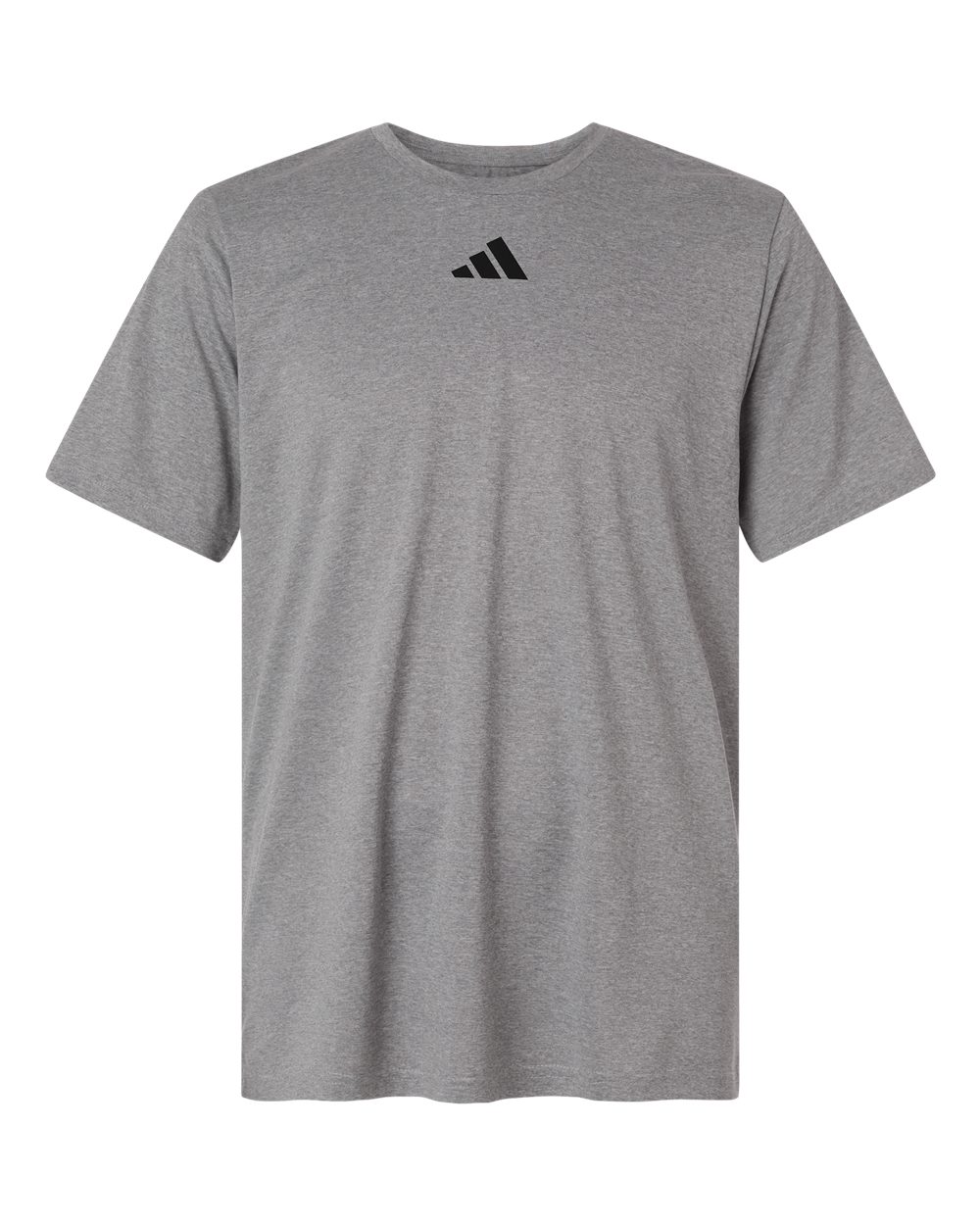 Adidas Men's Pregame T-Shirt. AT101 - Medium Grey Heather/ Black