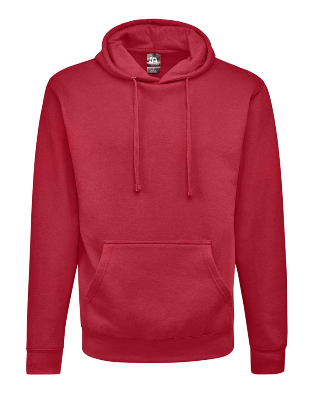 J. America Unisex BTB Fleece Hooded Sweatshirt. 8720 - Cardinal