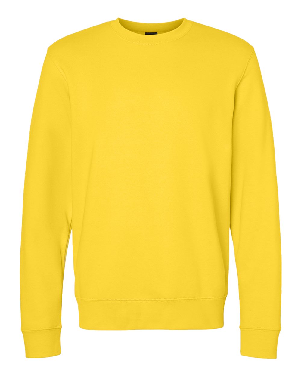 J. America Unisex BTB Fleece Crewneck Sweatshirt. 8721 - Maize