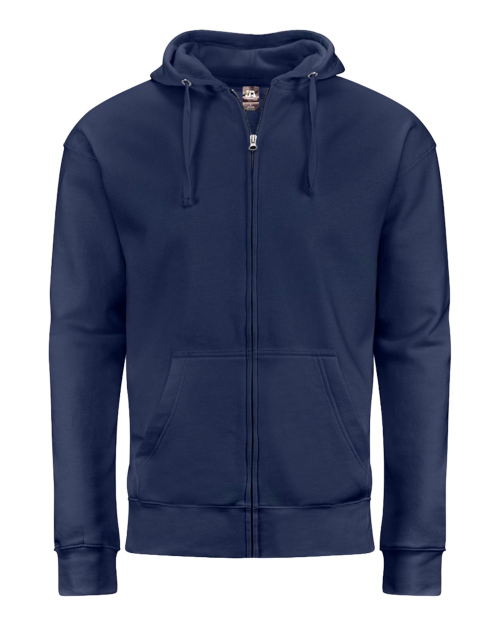 J. America Unisex BTB Fleece Hooded Full-Zip Sweatshirt. 8723 - True Navy