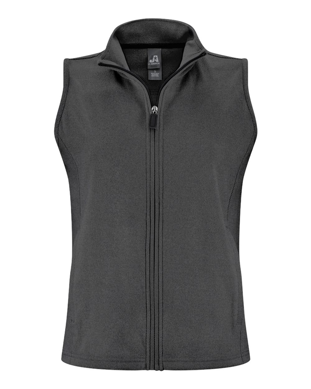 J. America Women's Element Fleece Vest. 8764 - Black