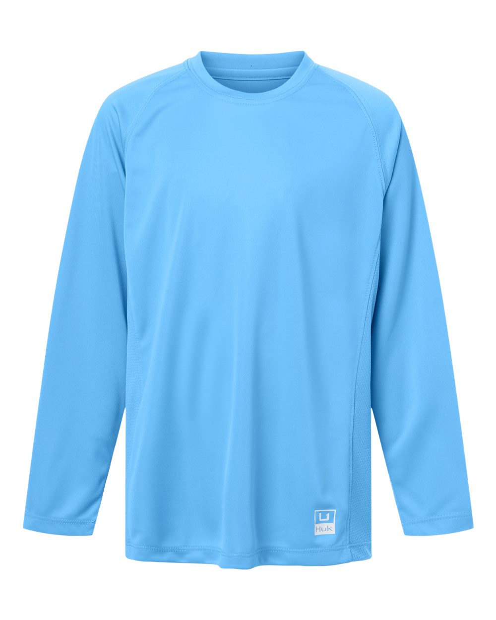 HUK Youth Pursuit Long Sleeve T-Shirt. H712L004 - Marolina Blue