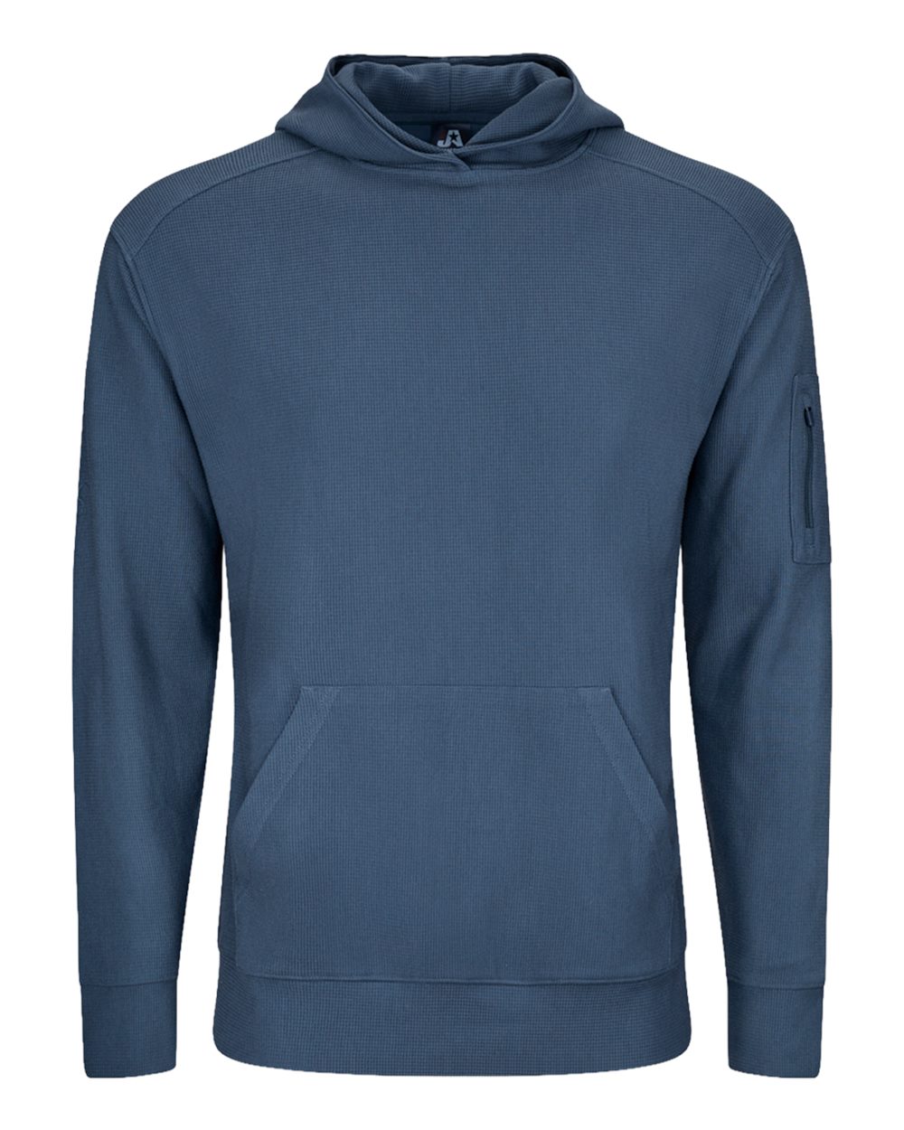 J. America Unisex Maverick Hooded Pullover. 8770 - Baltic