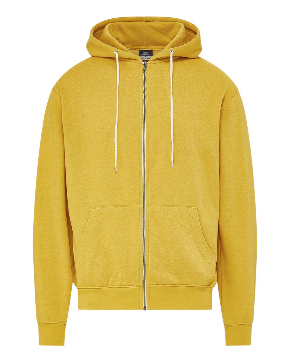 MV Sport Unisex Retro Heather Full-Zip Hooded Sweatshirt. 2349 - Ginger