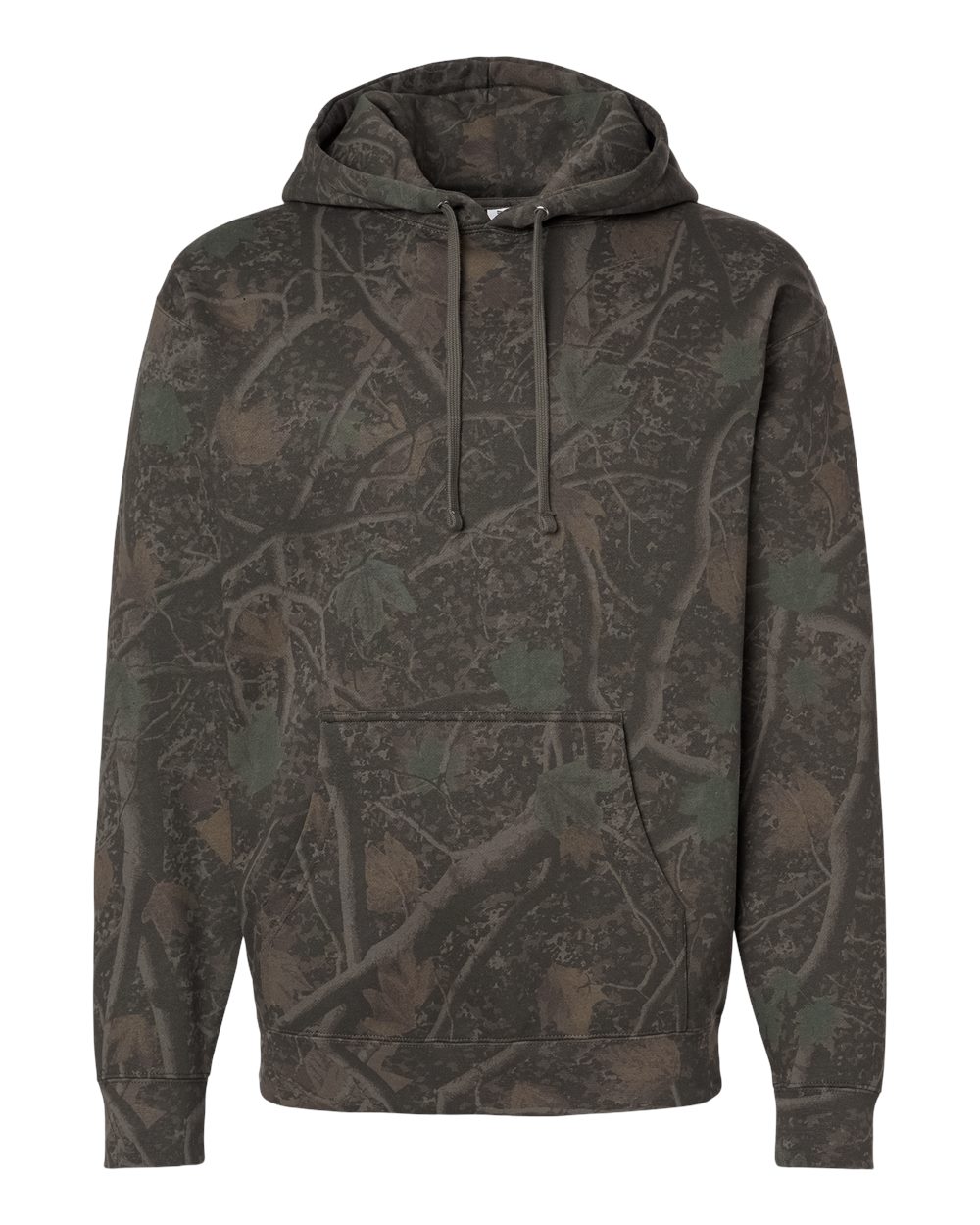 Independent Trading Co. Unisex Heavyweight Hooded Sweatshirt. IND4000 - Darkwood Tree Camo