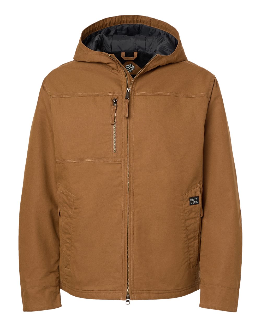 DRI DUCK Men's Outrider Dura-Duck Dry Canvas Jacket. 5051 - Saddle