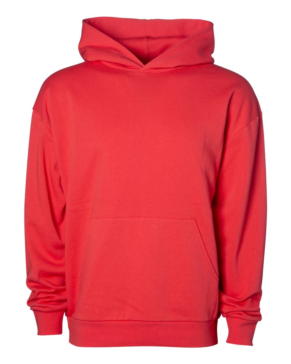 Independent Trading Co. Unisex Avenue Midweight Hooded Sweatshirt. IND280SL - Cherry