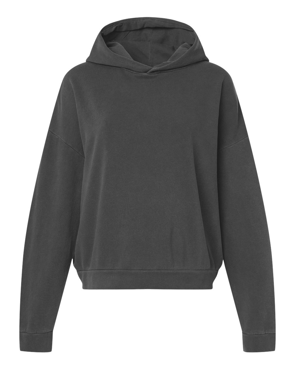 Independent Trading Co. Women's California Wave Wash Sunday Hooded Sweatshirt. PRM2600 - Pigment Black