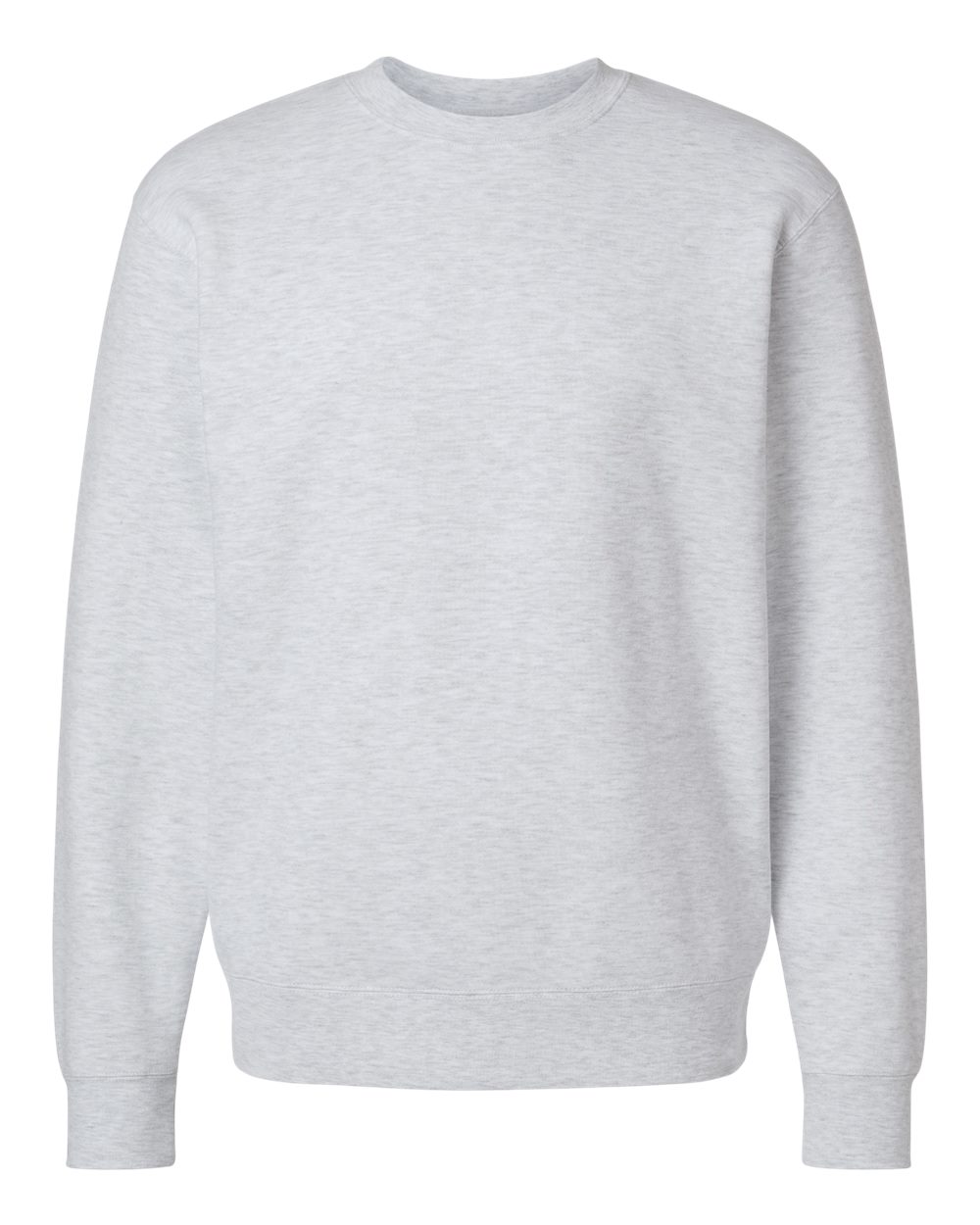 Independent Trading Co. Unisex Midweight Crewneck Sweatshirt. SS3000 - Ash Heather