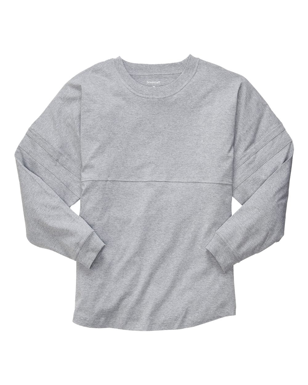 Boxercraft Youth Pom Pom Jersey T-Shirt. BY3514 - Oxford Heather
