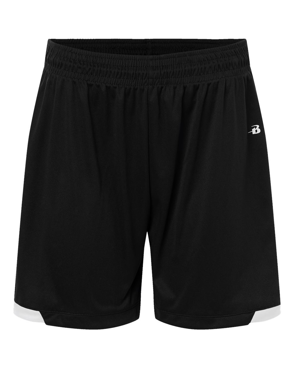 Badger Men's On The Rise Shorts. 7101 - Black/ White