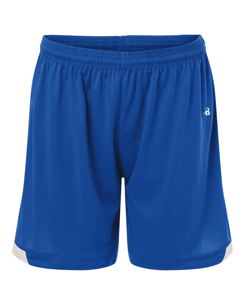 Badger Women's On The Rise Shorts. 7102 - Royal/ White