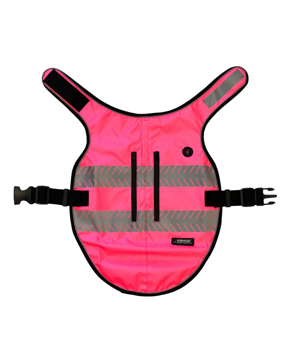 Kishigo Hi-Vis All-in-One Dog Safety Vest. DG100-101 - Pink