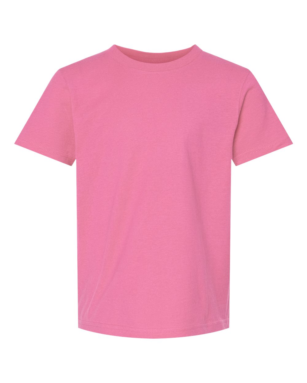 M&O Youth ACE Cotton T-Shirt. 4300Y - Azalea