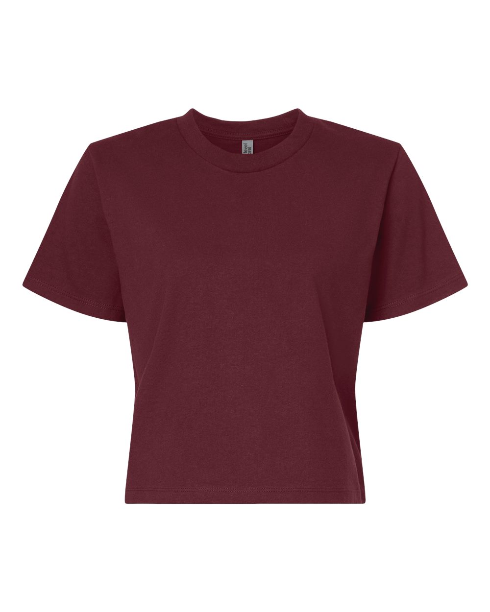 Next Level Women's Heavyweight Boxy Tee. 7610 - Maroon