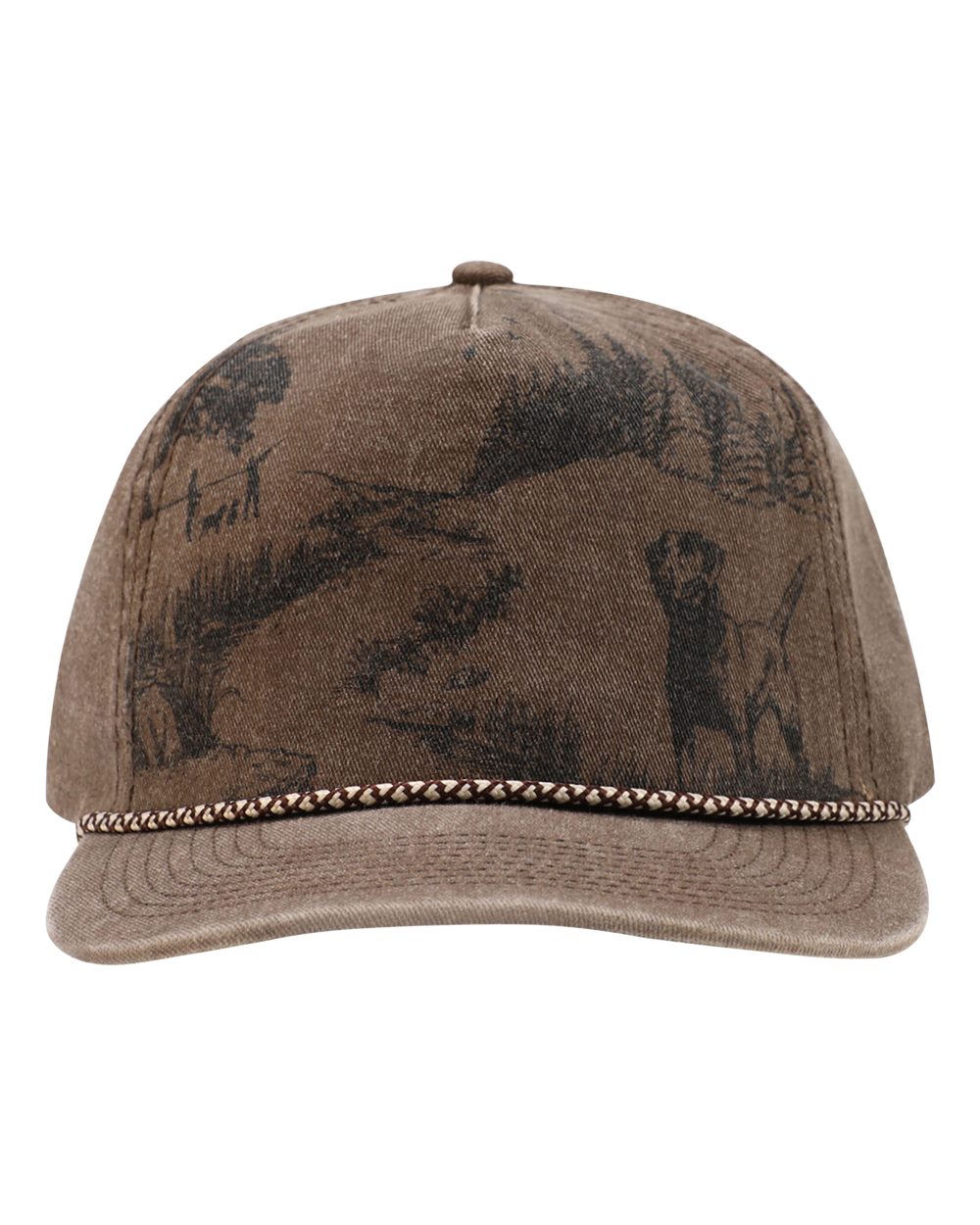 DRI DUCK Lab Nature Scene Cap. 3336 - Dark Brown