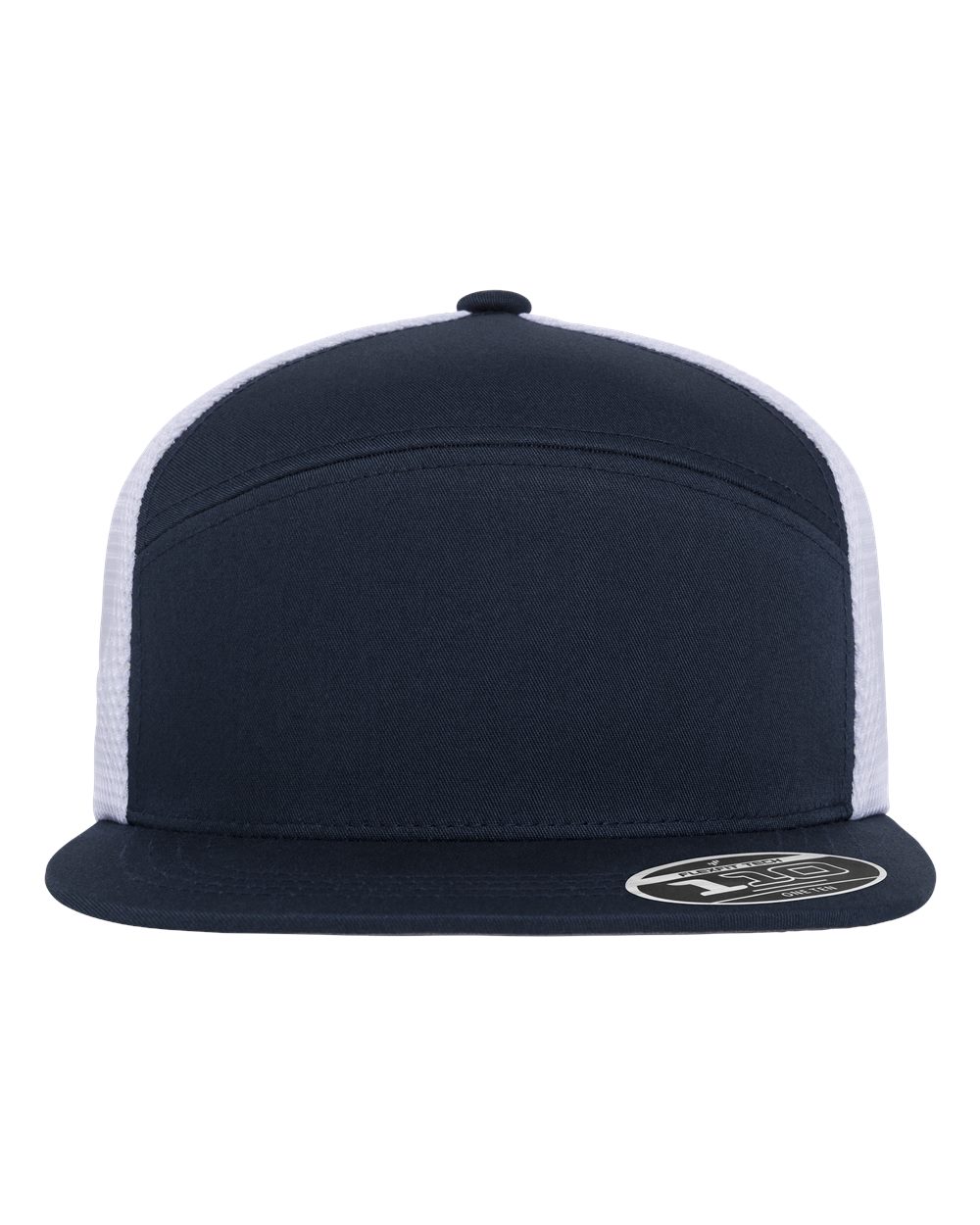 Flexfit 110® Mesh Arch Cap. 110AR1 - Navy/ White
