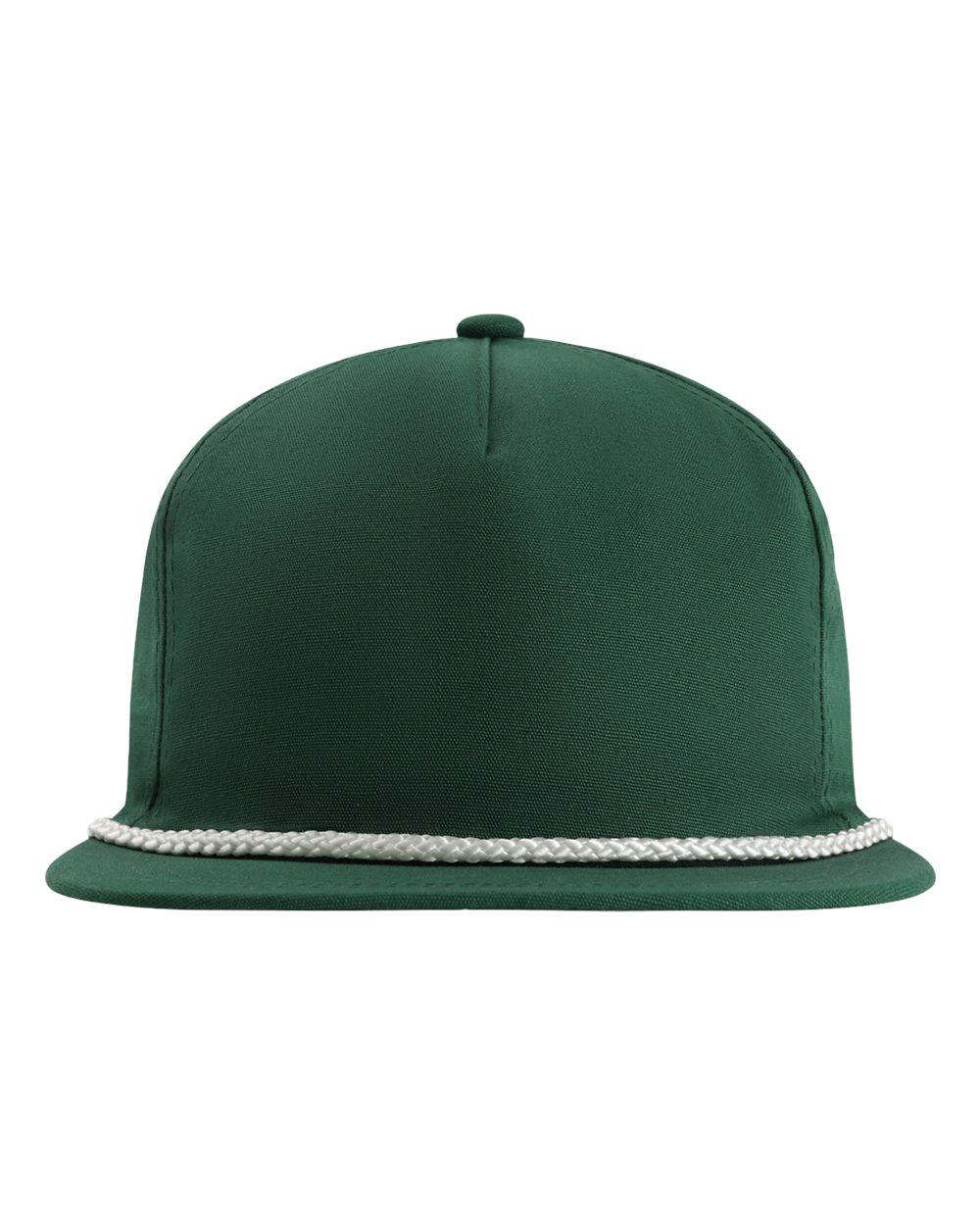 Imperial The Original Rope Five-Panel Cap. DNA001 - Forest Green/ White