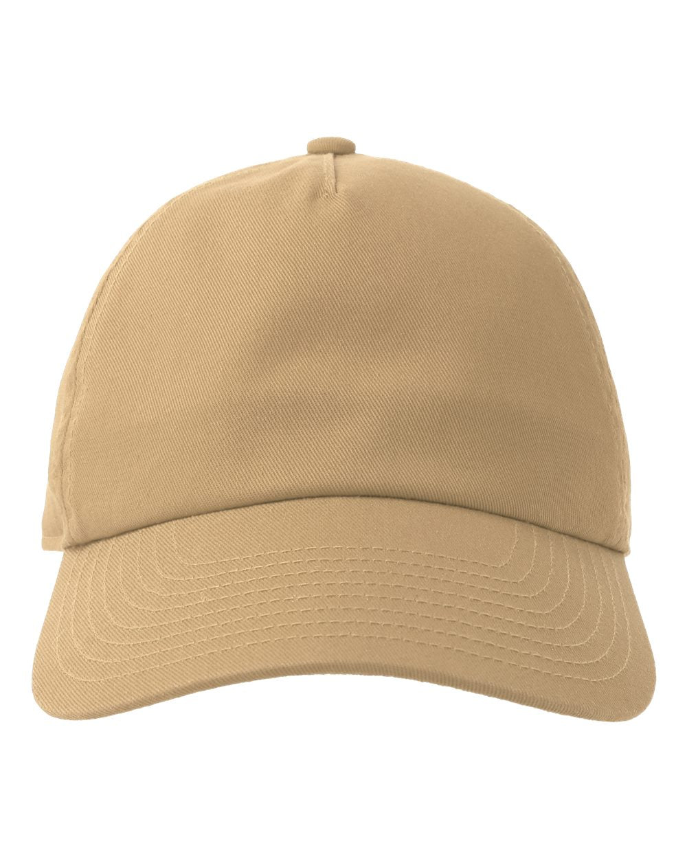 Atlantis Headwear Sustainable Five-Panel Dad Hat. DADHATFP - Khaki