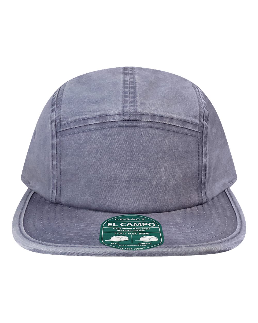 LEGACY El Campo Five-Panel Camper Hat. ELCMPO - Slate Blue