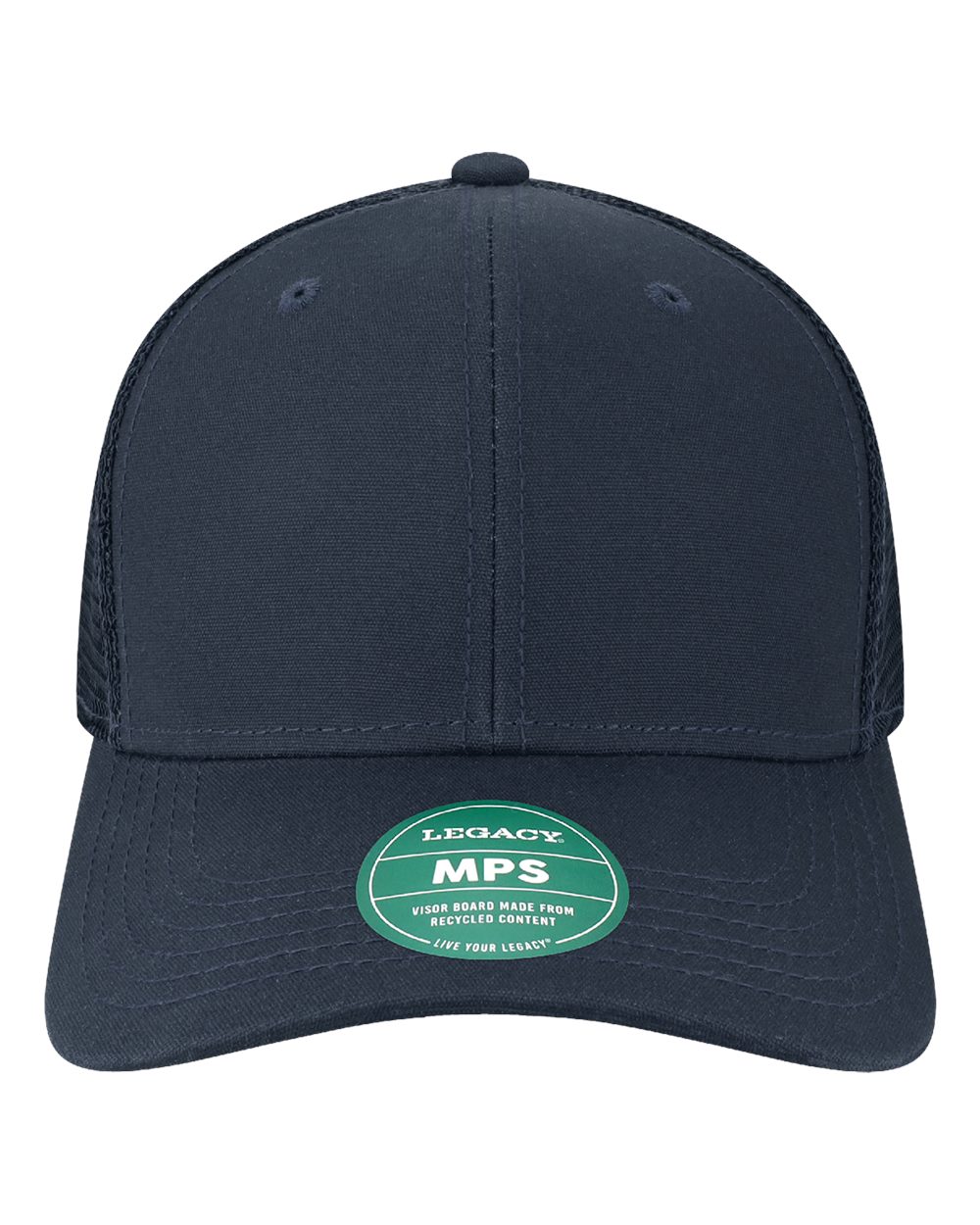 LEGACY Mid-Pro Snapback Trucker Cap. MPS - Navy