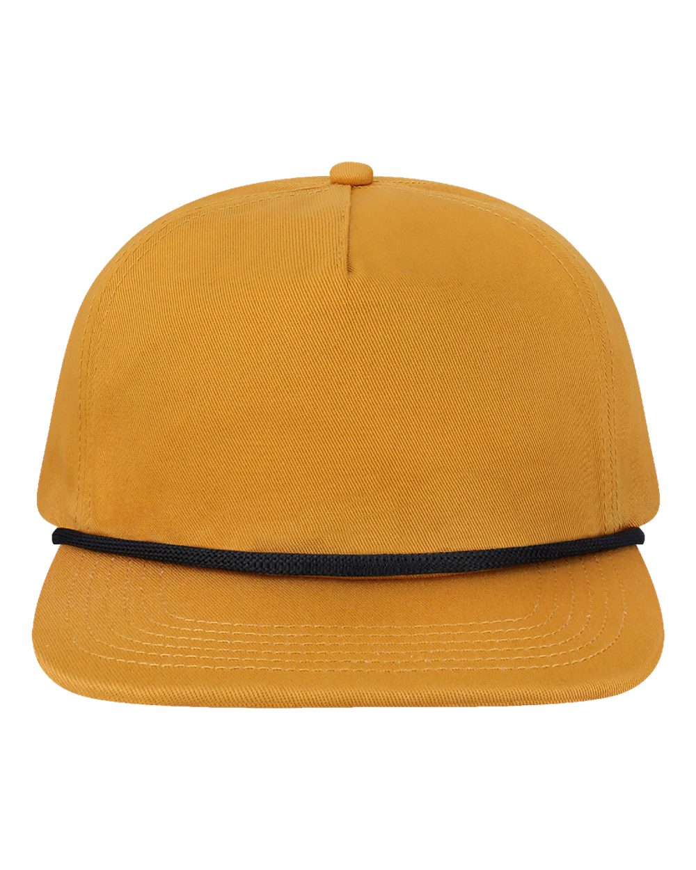 LOCALE Five-Panel Rope Cap. WILSON - Camel/ Black
