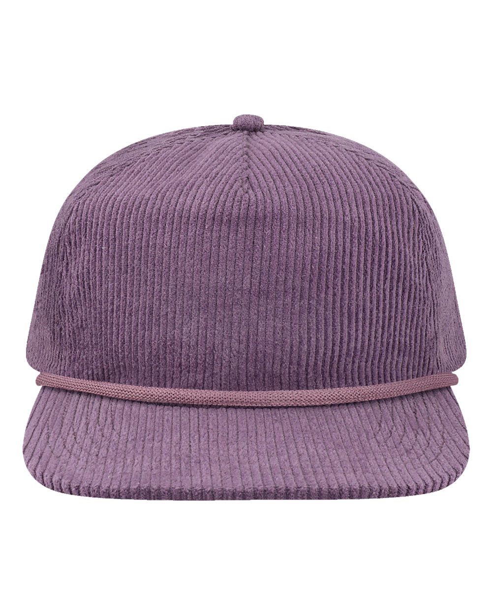 LOCALE Five-Panel Rope Cap. WILSON - Mauve Corduroy